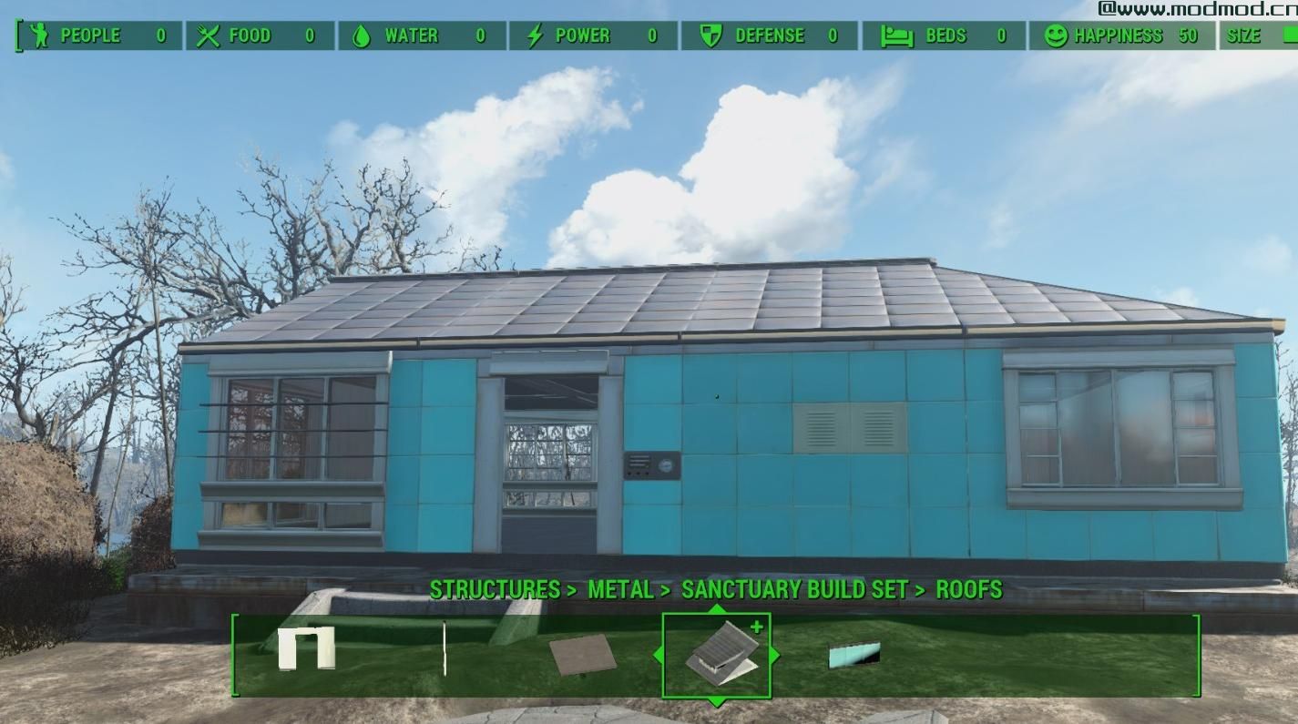 重建 - 模块化圣域战前和战后建筑集