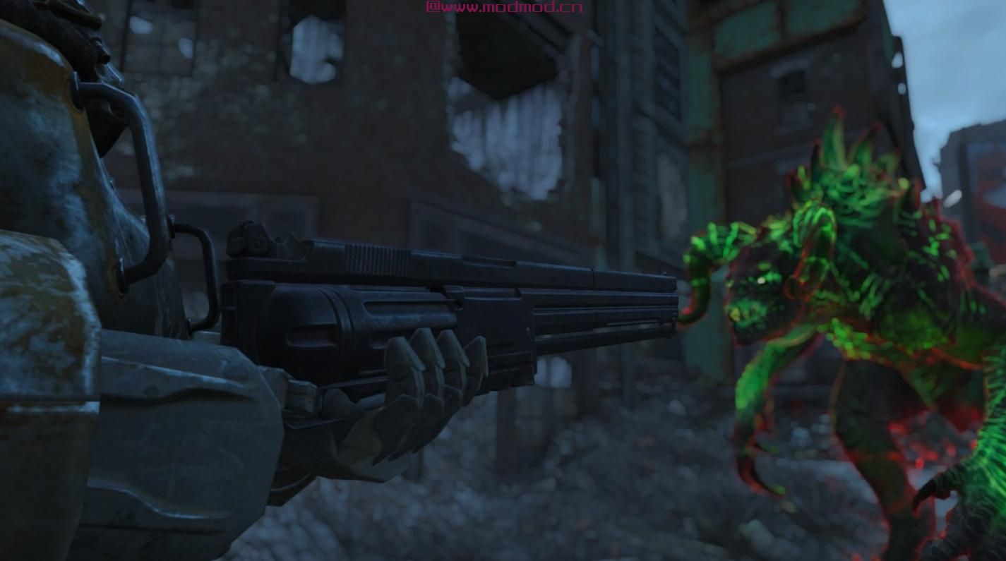 辐射4MOD M2045 Magnum Revolver步枪