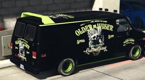 侠盗猎车手5「GTA5」Mod: OLDER And WISER GMC涂装