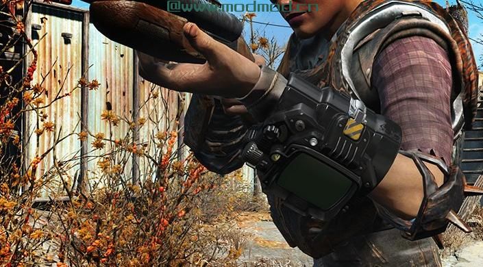 辐射4MOD 黑白Pipboy