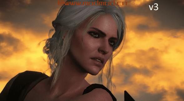 Ciri Face 4k Retextures New Makeup（希里4K级面部纹理）