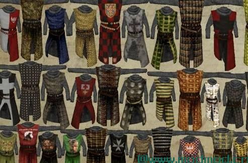 骑马与砍杀MOD OSP Mix items 新的外套 - 新武器