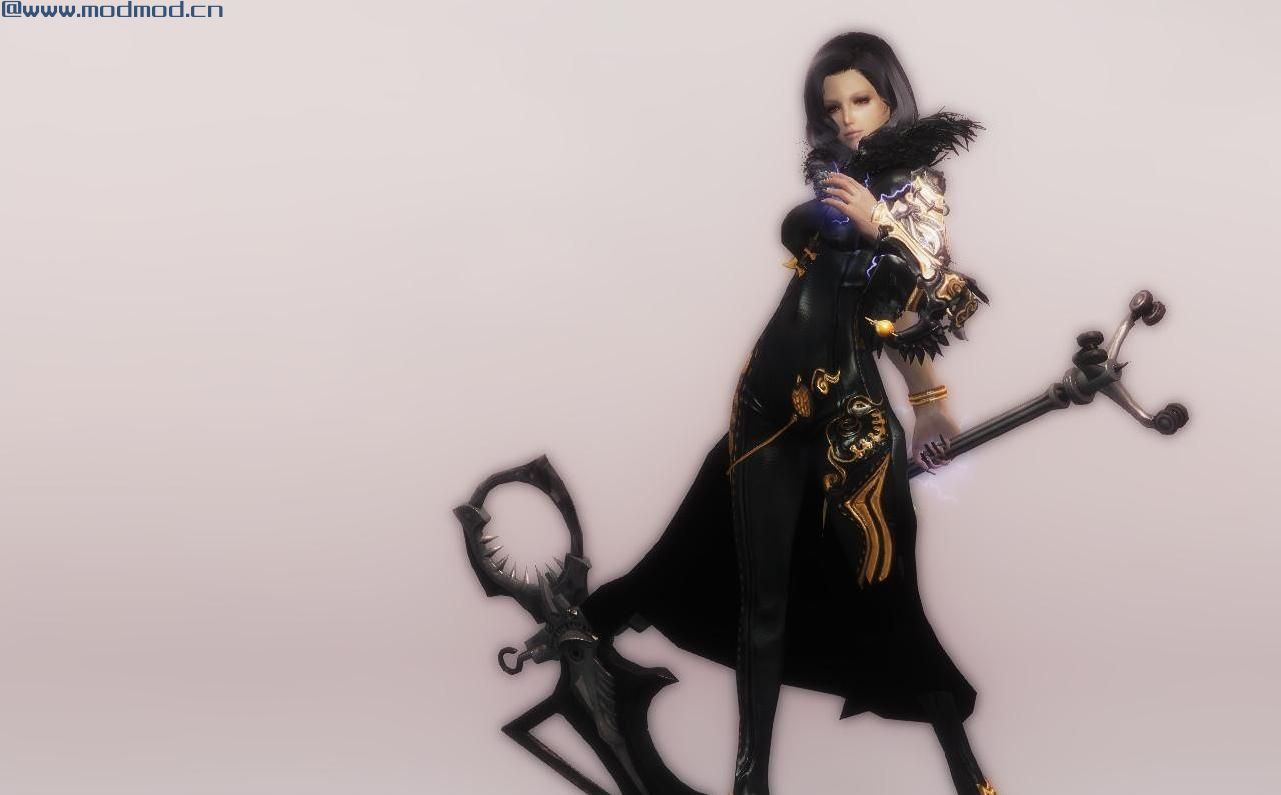 上古卷轴5：天际MOD  欧美风SG美化打造第二篇章，黑暗荆棘暴君&mdash;&mdash;玛雯与玛莎！