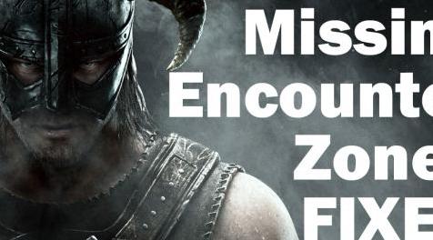 上古卷轴5：重置版MOD MEZF  - 缺少遇到的区域固定
