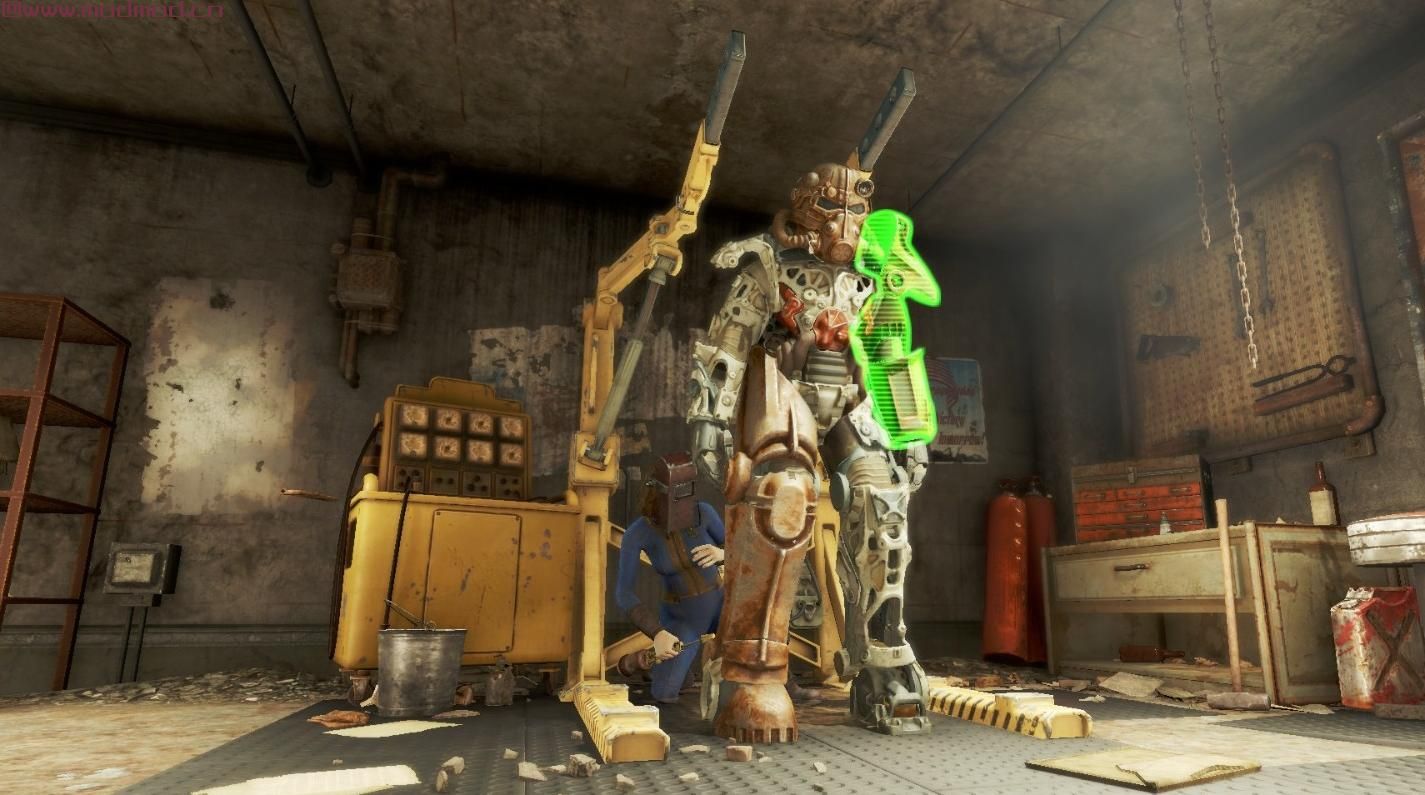 辐射4MOD 需要一些装配（动力装甲大修）