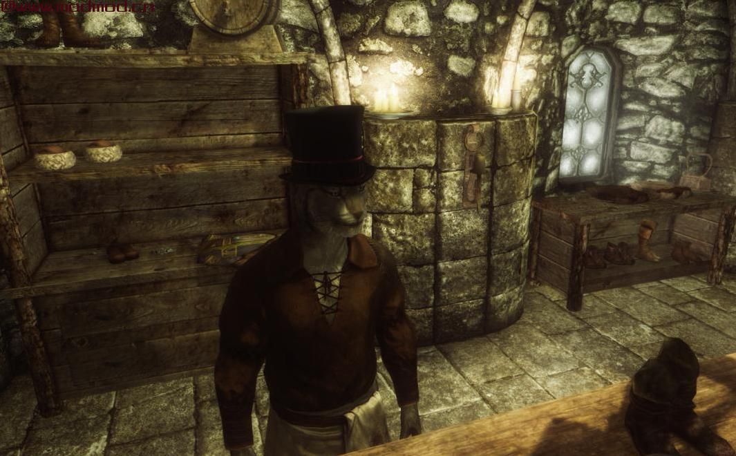 上古卷轴5：重置版MOD Willy Wonka的帽子4k