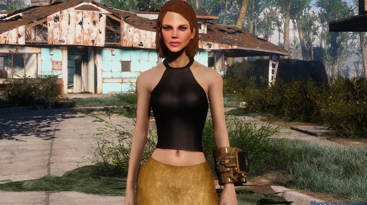 Ashara FO4 Under Armours - CBBE - BodySlide - Vanilla