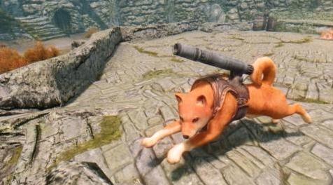 上古卷轴5：天际MOD 加农炮犬