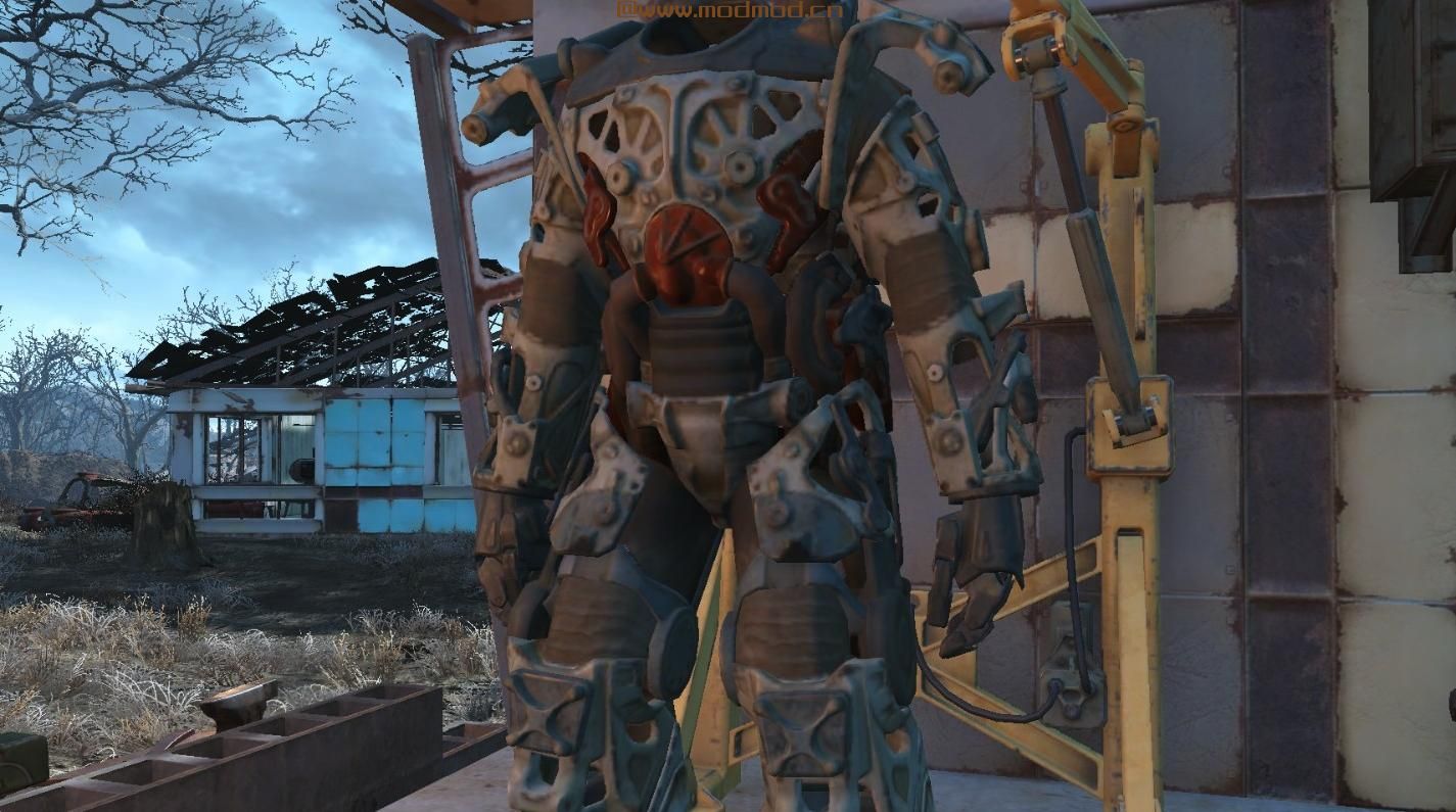 生动的辐射 - 力量装甲框架