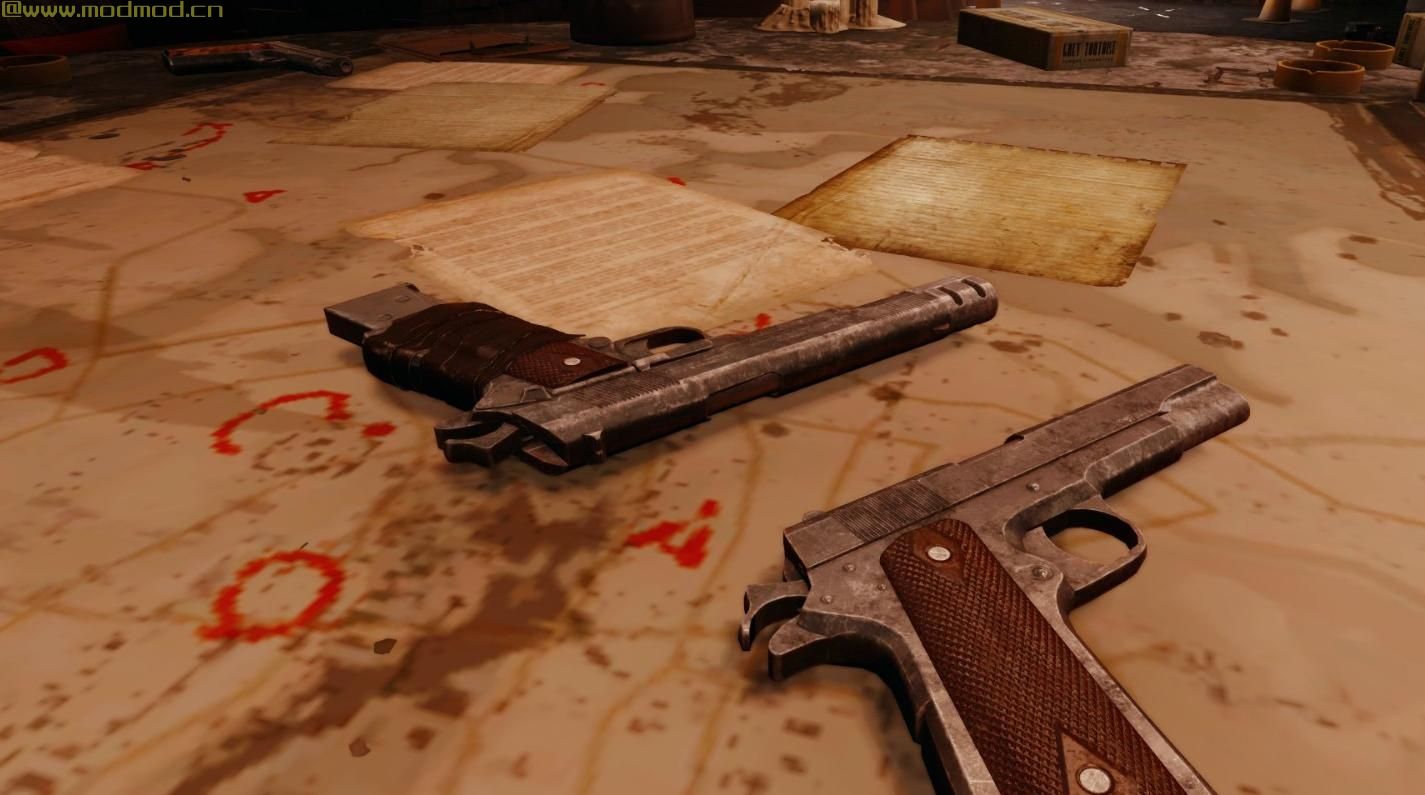 辐射4MOD .45手枪（Colt M1911）