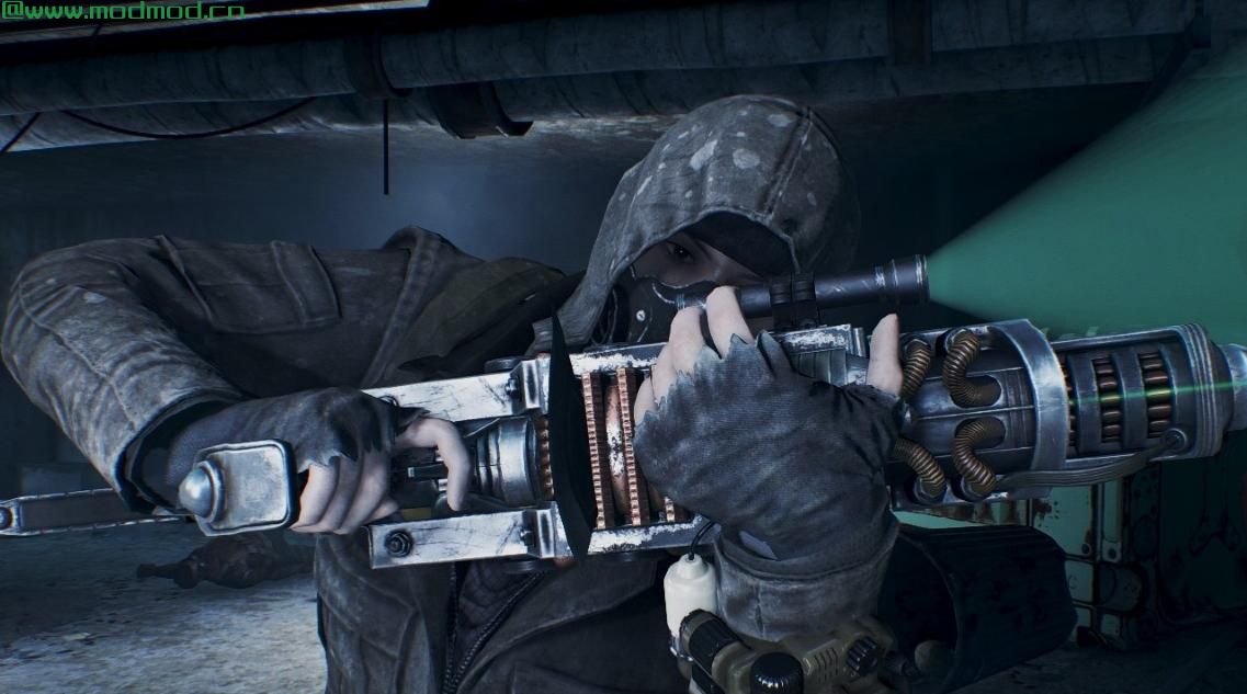 战术武器Mods  - 枪支手电筒 - 激光瞄准具 - 和更强的刺刀