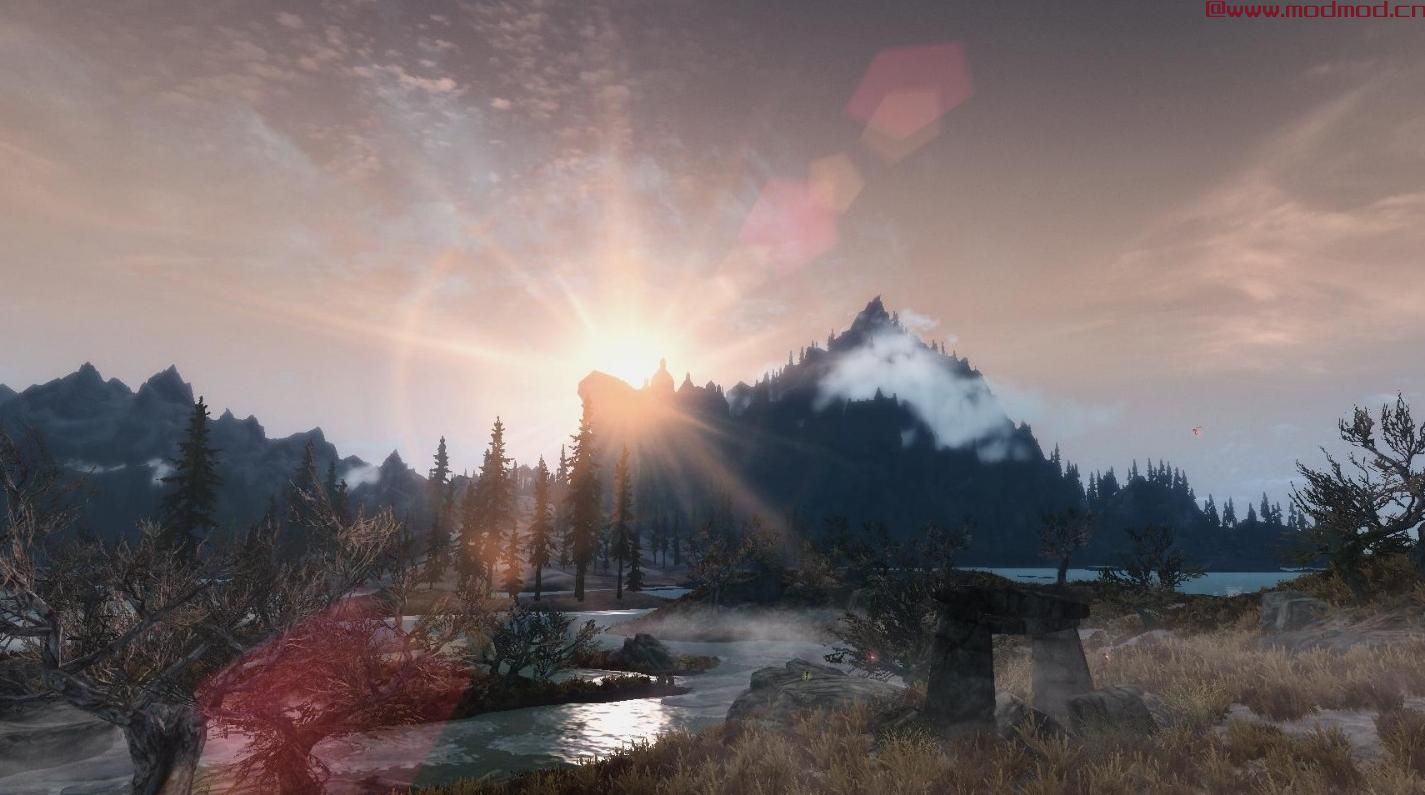上古卷轴5：天际MOD 养眼亮丽风格ENB力作RealLike ENB2.6