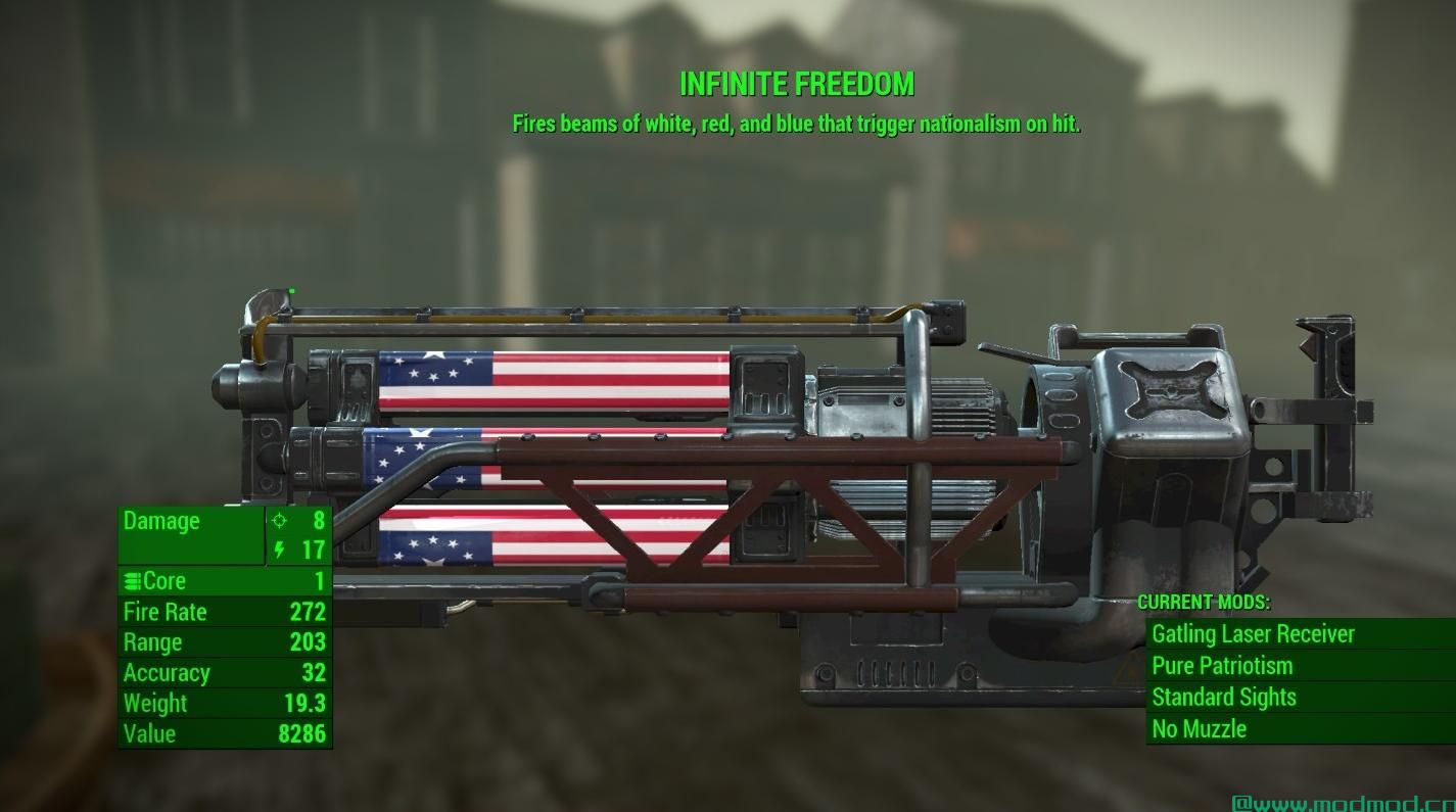 辐射4MOD 更多独特 - 独特的武器扩张