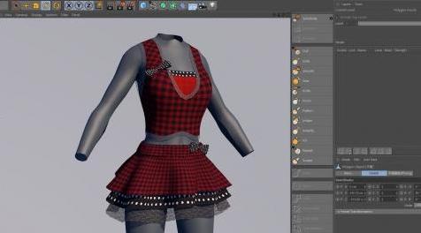 上古卷轴5：天际MOD [HDT-SMP]自制服装AmareC（动态）Ver0.5