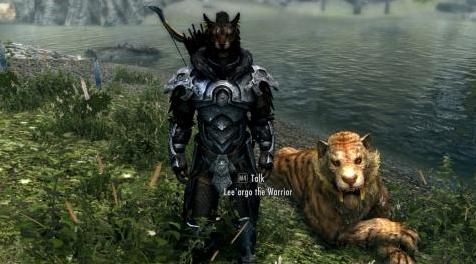 上古卷轴5：重置版MOD Lee&rsquo;Argo the Warrior  - 一个Khajiit随从