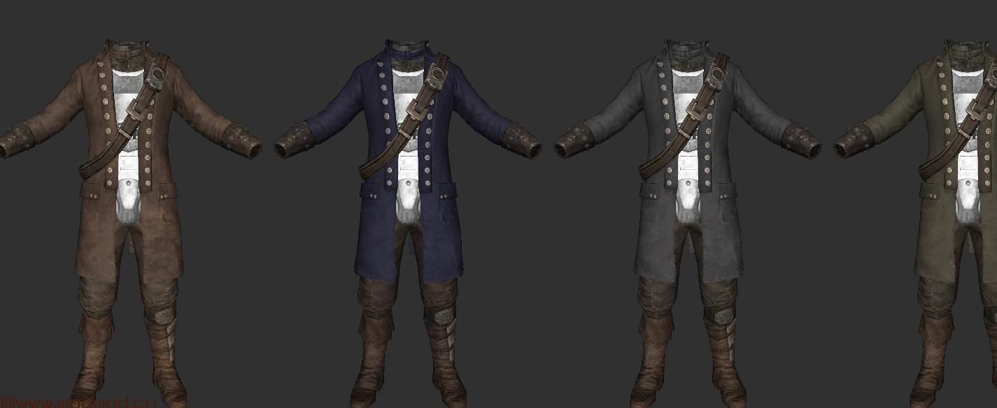 辐射4MOD Minutemen General Retexture