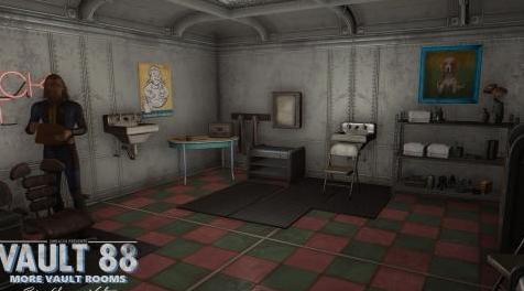 辐射4MOD 88号避难所  - 更多金库房