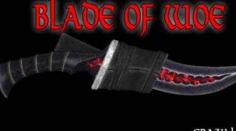 上古卷轴5：天际MOD 汉化  Blade of Woe Replacer by Crazy Lion--痛苦之刃重制