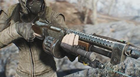 辐射4MOD 战术武器Mods  - 枪支手电筒 - 激光瞄准具 - 和更强的刺刀