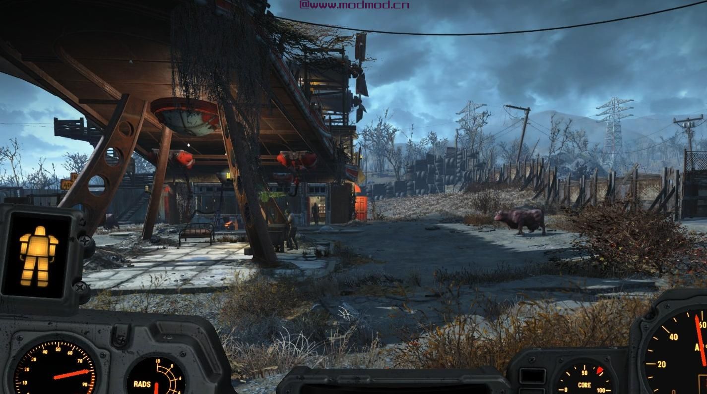Power Armor Hud  - 没有透明度