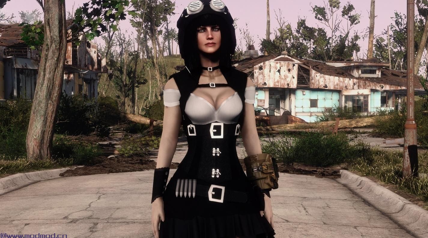 Ashara FO4蒸汽朋克女士 -  CBBE  -  BodySlide