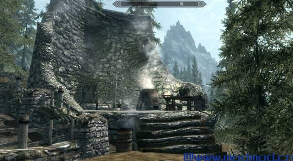 上古卷轴5：天际MOD 【汉化】一所位于雪漫郊区的霍比特人村落