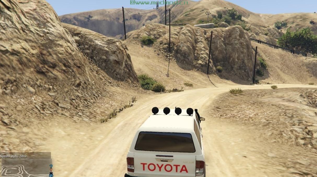 侠盗猎车手5「GTA5」Mod: 2016丰田Hilux包[替换]