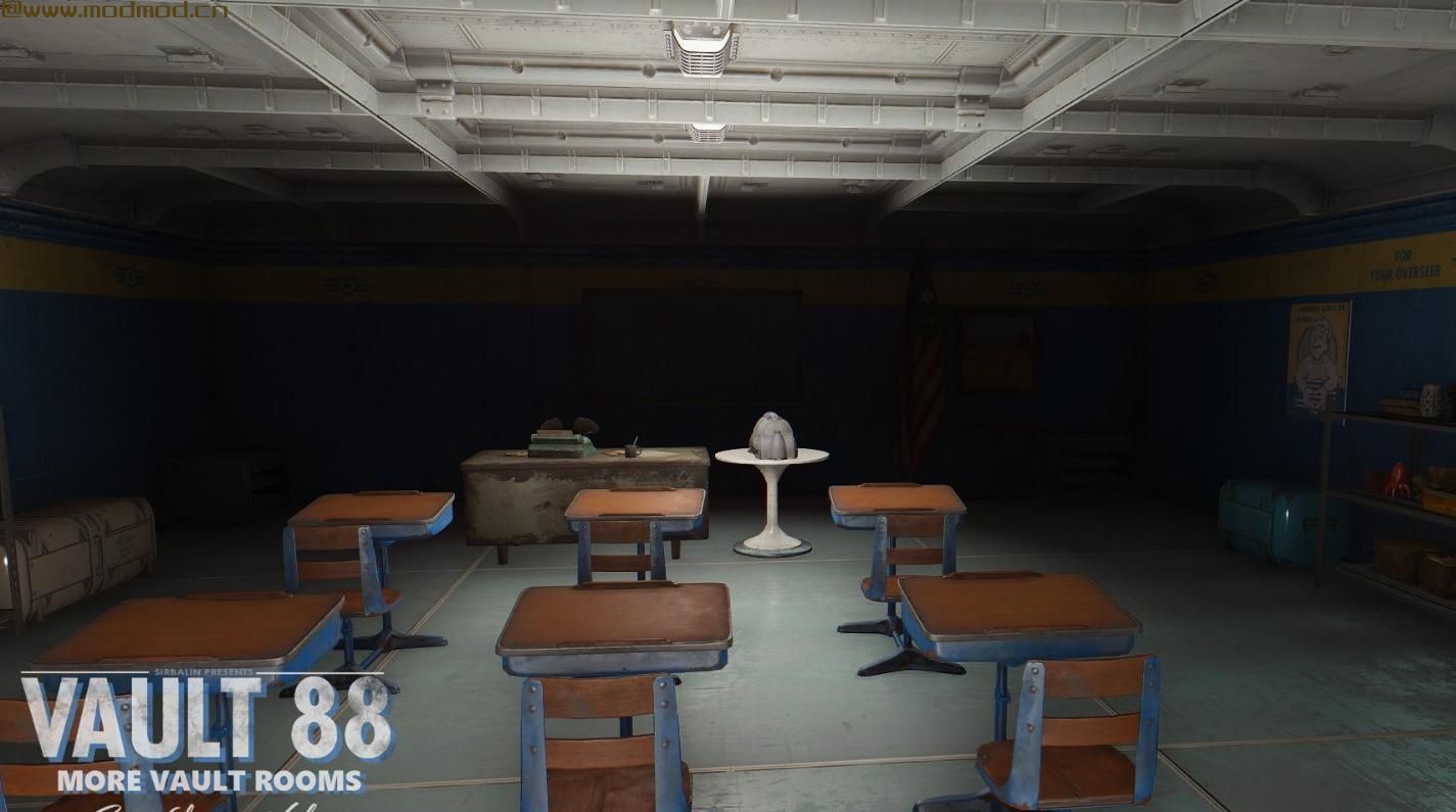辐射4MOD 88号避难所  - 更多金库房