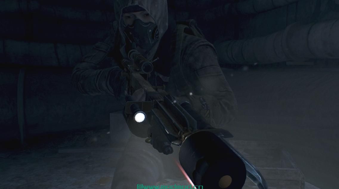 战术武器Mods  - 枪支手电筒 - 激光瞄准具 - 和更强的刺刀