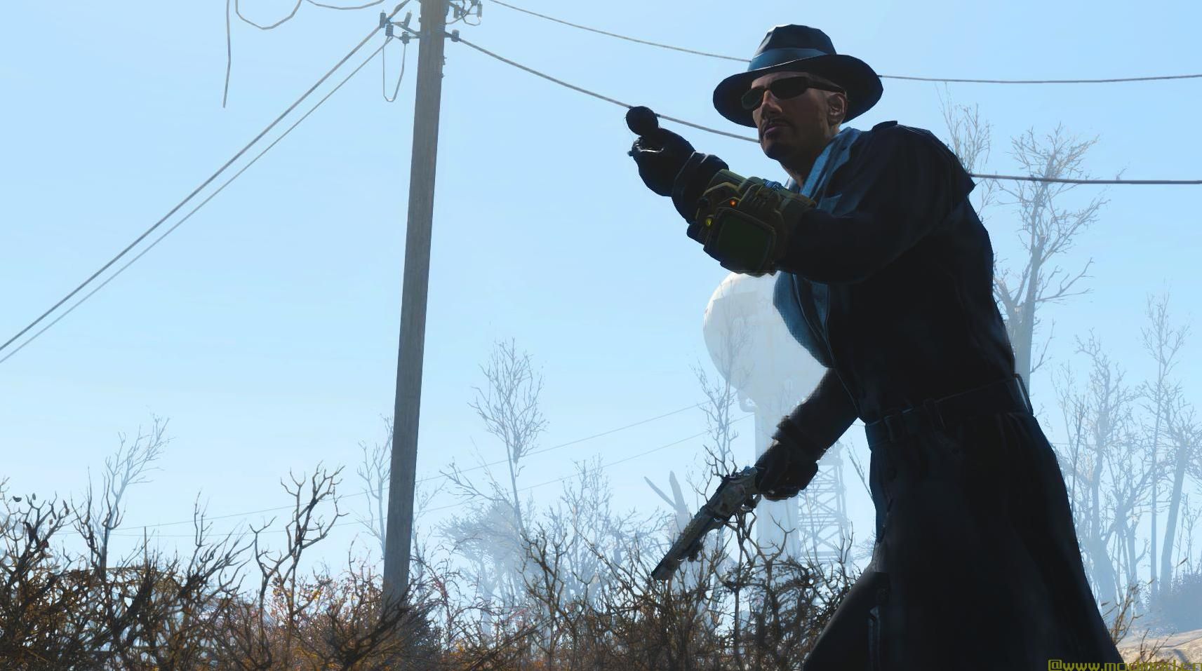 辐射4MOD COBRA  - 军官的左轮手枪