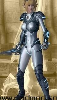 上古卷轴5：天际MOD 四代的一套衣服GhostArmor，外送一把匕首