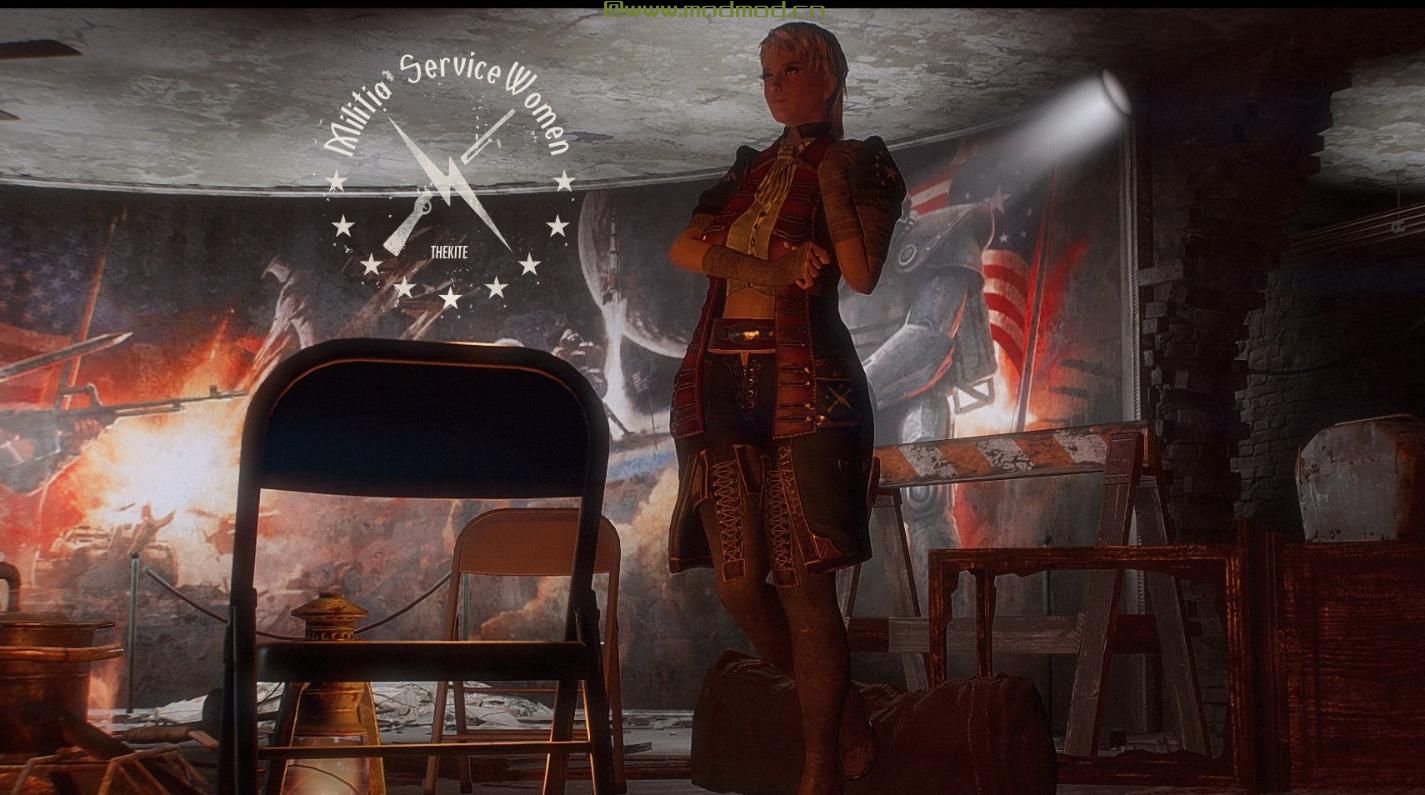 TheKite的民兵女装