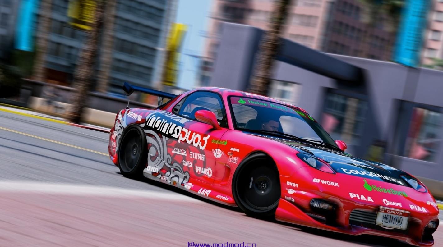 NFS Pro Street  -  Drift King的马自达RX7 Livery（Aki Kimura的乙烯基）R