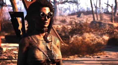 辐射4MOD Atom Girl Outfit CBBE