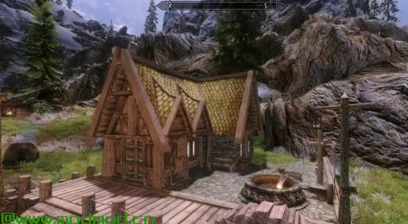 上古卷轴5：天际MOD 可得到的溪木小屋