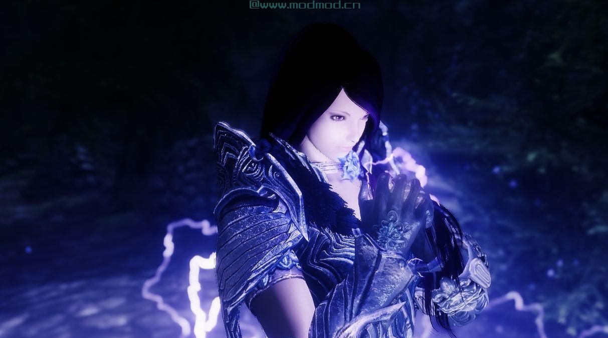 上古卷轴5：天际MOD 魔法三魅齐聚，气质型御姐，任务语音随从——————雷颖