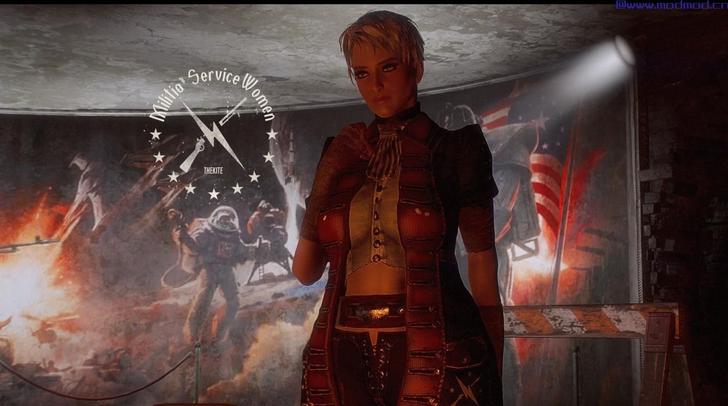 TheKite的民兵女装