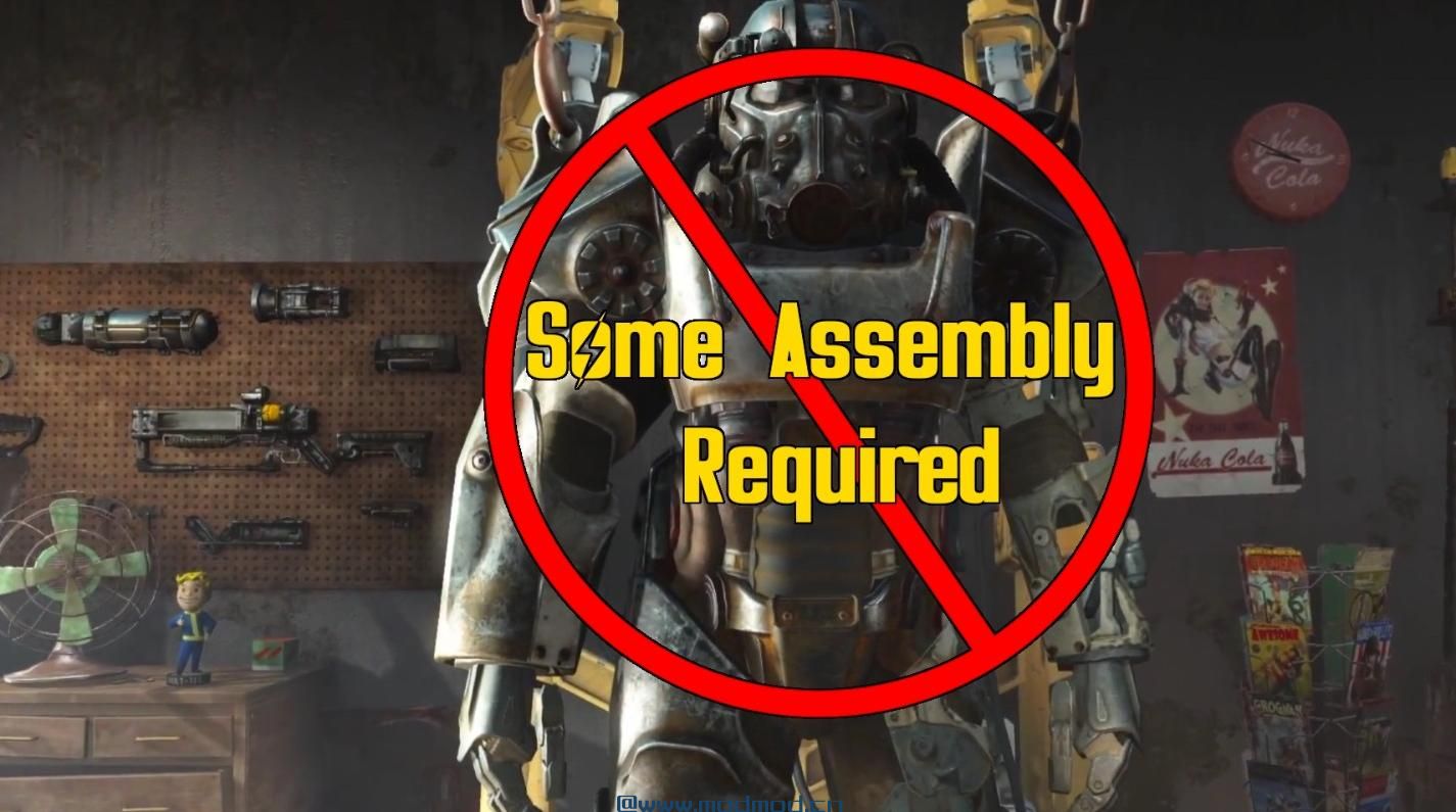 辐射4MOD 需要一些装配（动力装甲大修）