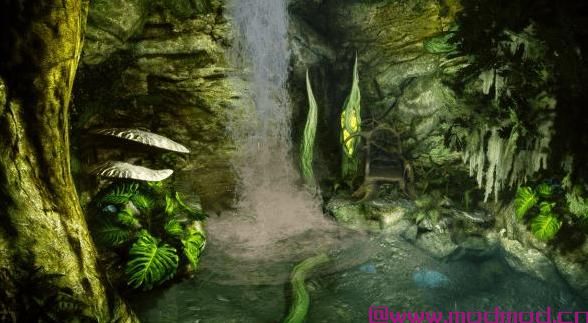 上古卷轴5：天际MOD 【汉化】【房屋MOD】Darkwater Den ~暗水洞穴,一个适合亚龙人种族的住所~ v1.2