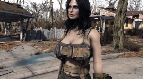 辐射4MOD TIE’s Vanilla Outfits CBBE Bodyslide Re - Conversions