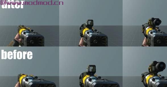 辐射4MOD 激光武器第一人称重新定位