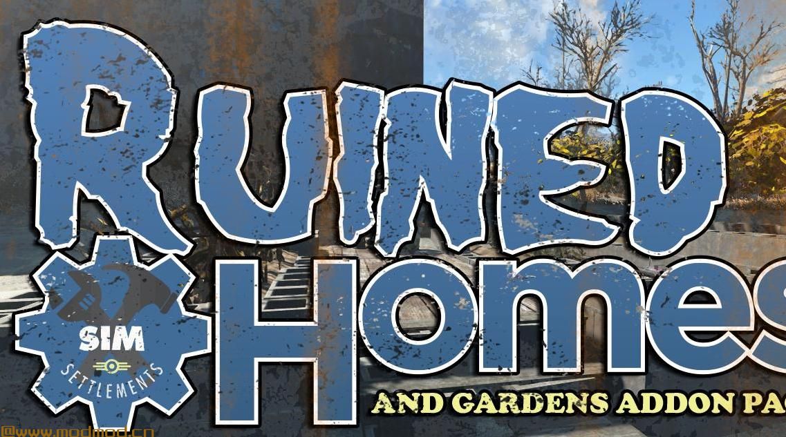 Sim Settlements - Ruined Homes and Gardens Add-on