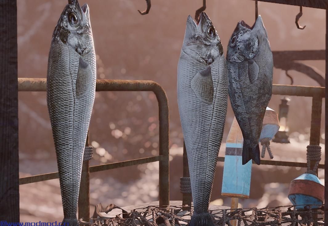 令人愉快的死鱼 - 英联邦和远港DLC的高清改造