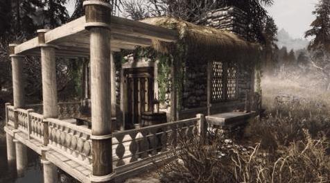 上古卷轴5：天际MOD  Swamp House小屋 合并功能 Eli&rsquo;s Coffee旅馆炉火边的咖啡