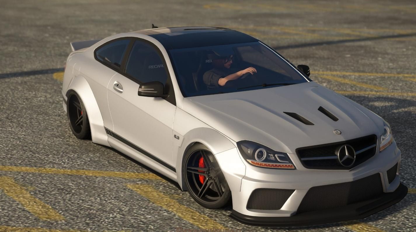 侠盗猎车手5「GTA5」Mod: Liberty Walk梅赛德斯奔驰C63 AMG