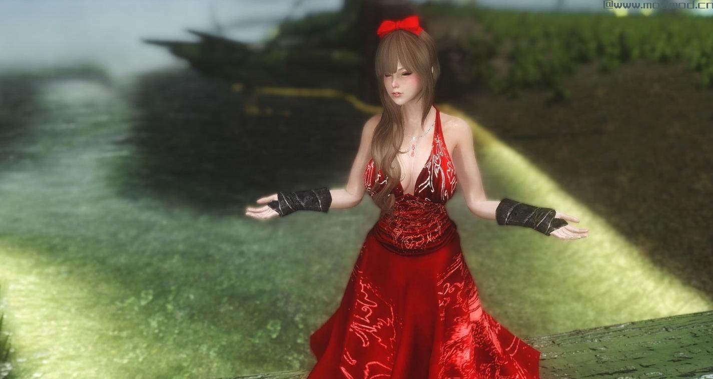 上古卷轴5：天际MOD 【独立随从】邪魔外道来一发韩系少女&mdash;&mdash;&mdash;&mdash;LENONA（脚部问题修改完毕）