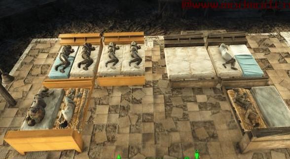 辐射4MOD SnapBeds  - 可用的双层床 - 混合和匹配床