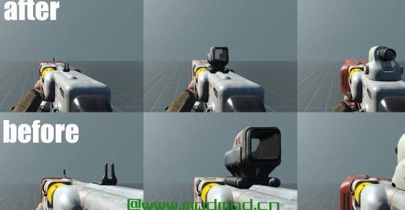 辐射4MOD 激光武器第一人称重新定位