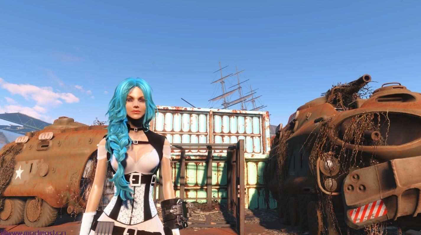 Ashara FO4蒸汽朋克女士 -  CBBE  -  BodySlide