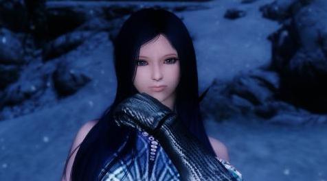 上古卷轴5：天际MOD 【天际丽人团】第二位成员 独立种族随从 丽人团魔法三魅之&mdash; 高冷冰霜女法 冰曛